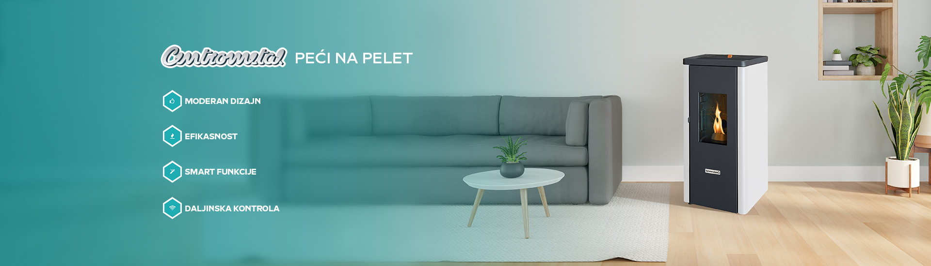 Centrometal peći banner