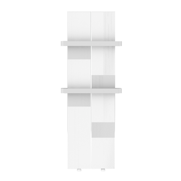 CINI Sušač peškira FINESA POLI 558x1500, belo sivi, sivi držači